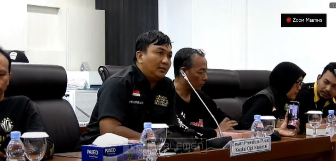 BAM DPR RI Dengarkan Aspirasi Koalisi Ojol Nasional Terkait Status Pekerja