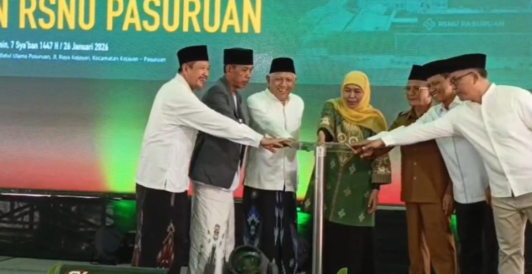Tingkatkan Kesehatan Masyarakat, Gubernur Jatim Resmikan RSNU di Pasuruan
