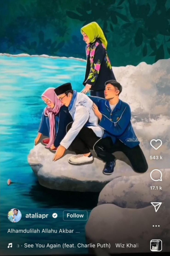 Jasad Sang Putra Ditemukan, Atalia Praratya: A Eril Dalam Keadaan Tersenyum