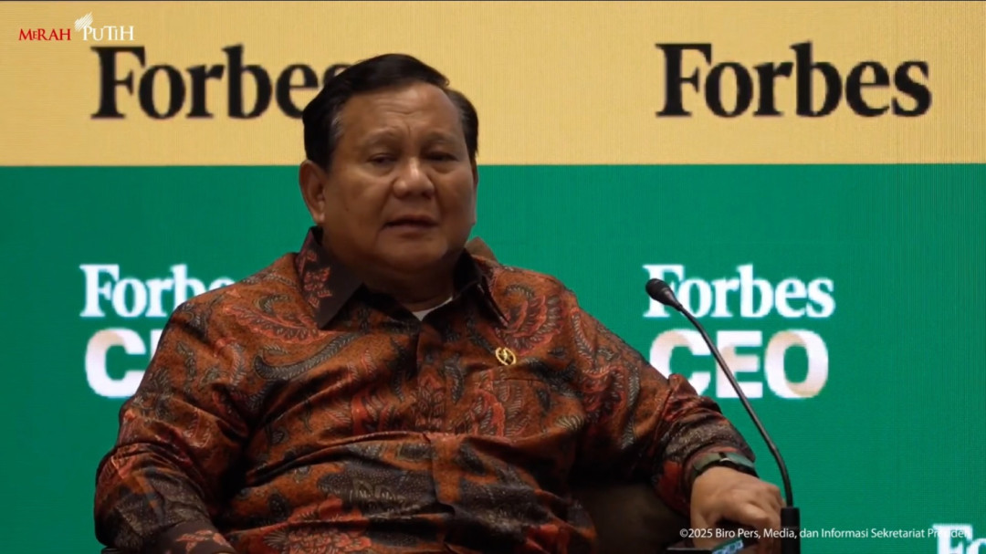 Presiden Prabowo Paparkan Visi Ekonomi di Forbes Global CEO Conference 2025