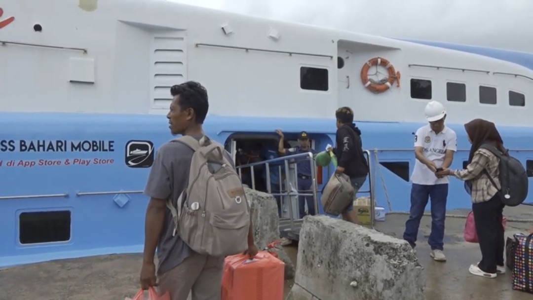 Arus Balik di Pelabuhan Pangkal Balam Mulai Terlihat, Penumpang Diprediksi Alami Peningkatan