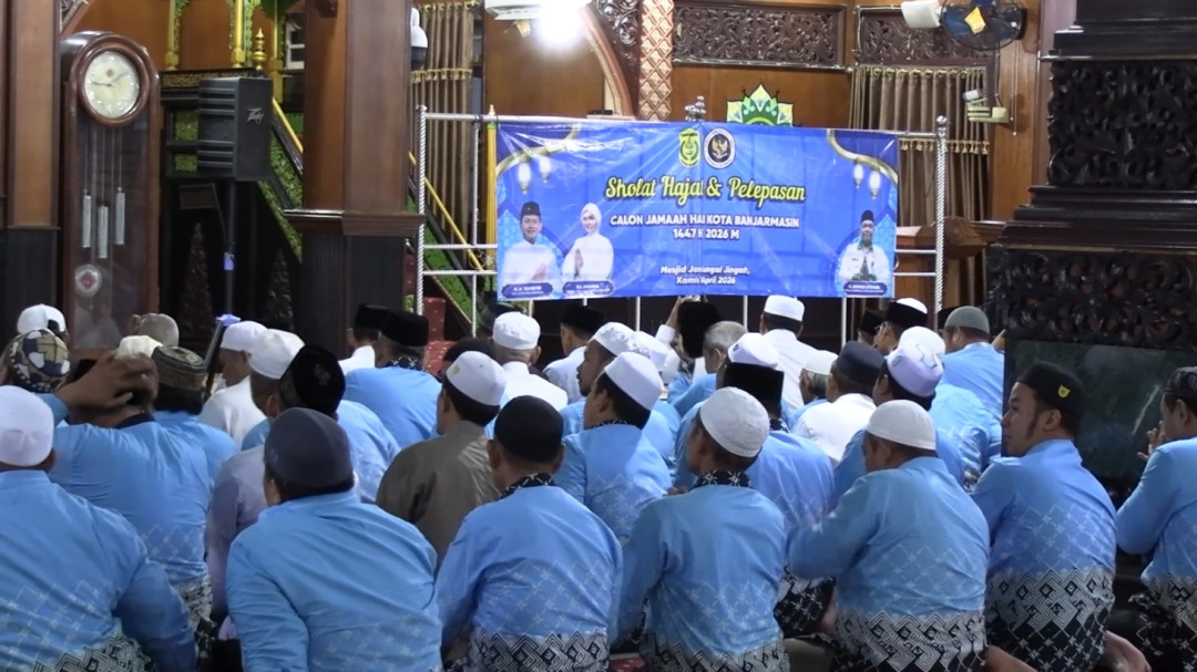 717 Jemaah Haji Asal Banjarmasin Resmi Dilepas, Berangkat 23 April