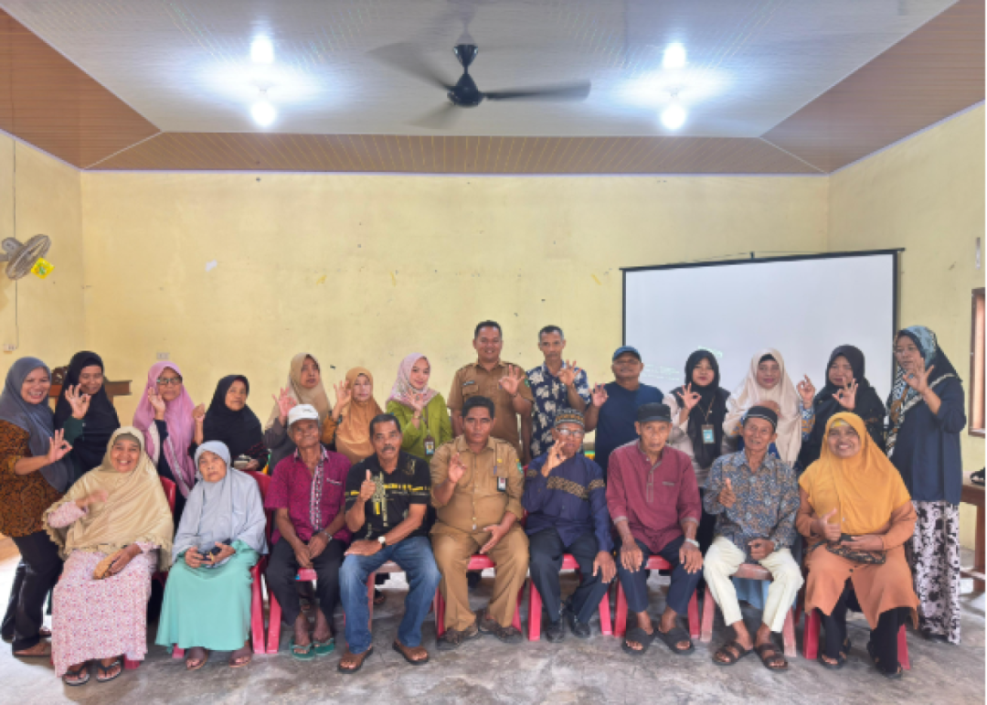 Pemdes Berancah Gelar Sosialisasi Program Sekolah Lansia