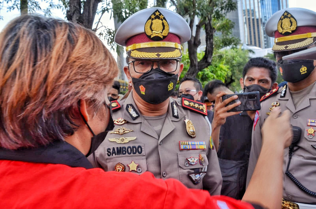Demo Buruh, Polisi Alihkan Arus Lalin