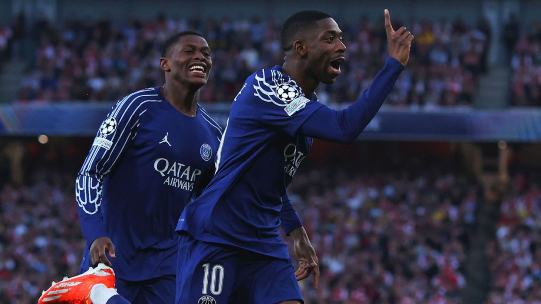 Liga Champions: Gol Kilat Dembélé Bungkam Emirates: PSG Mengintip Final Liga Champions
