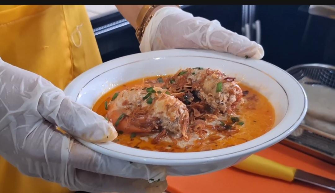 Laksan Kuah Udang Satang, Kuliner Khas Palembang Favorit Saat Ramadan