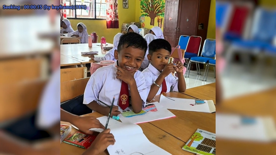 SDN 02 Tualang Cut Kembali Beraktivitas Normal