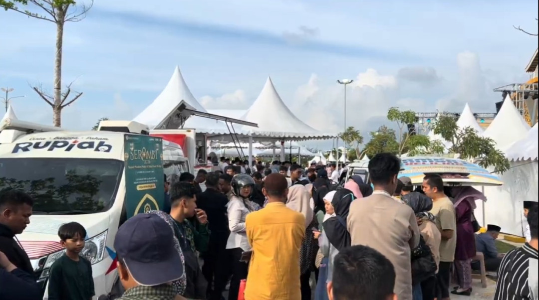 Antusiasme Warga Tukar Uang di Penutupan KURMA Fair 2026