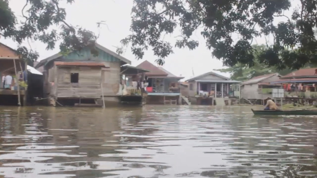 Ribuan Rumah di Legok Kota Jambi Terendam
