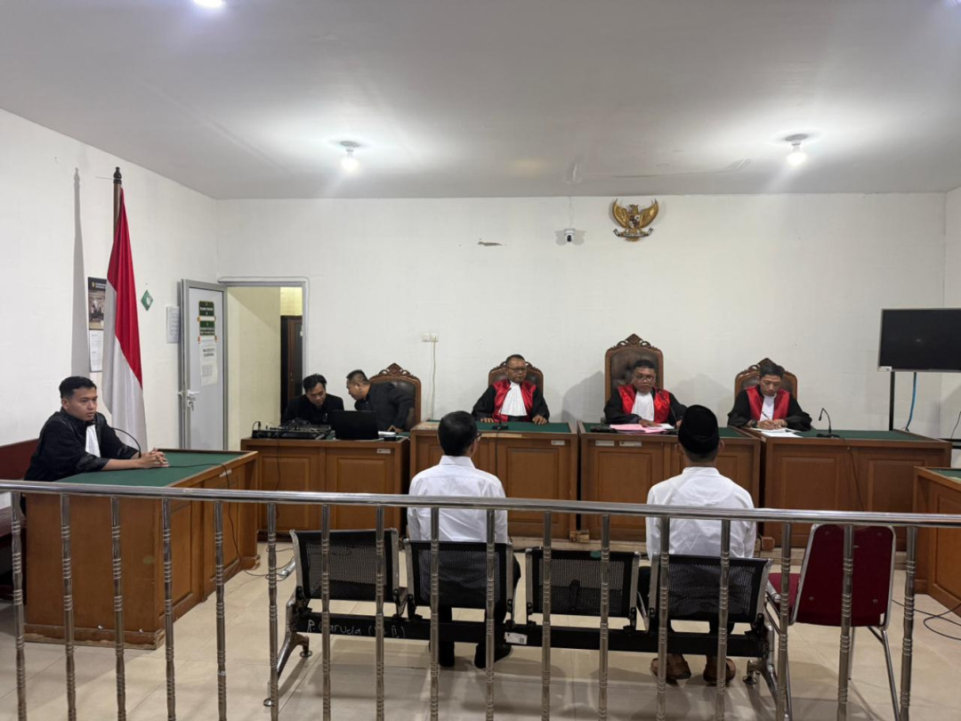 Hakim Tolak Eksepsi Terdakwa Korupsi Pengadaan Pompa Karhutla Muratara