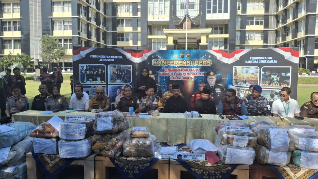 Operasi Narkoba Polda Sumbar: 35 Kasus Terungkap di Awal 2026