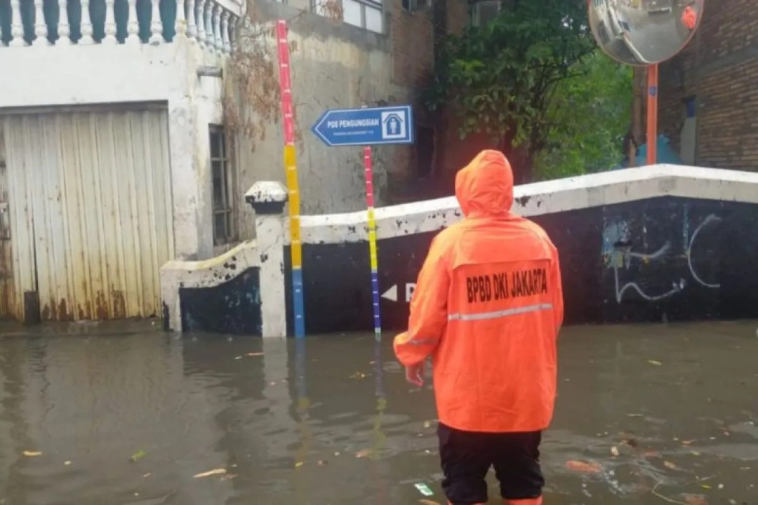 Curah Hujan Tinggi, Sejumlah Titik di DKI Jakarta Tergenang Banjir