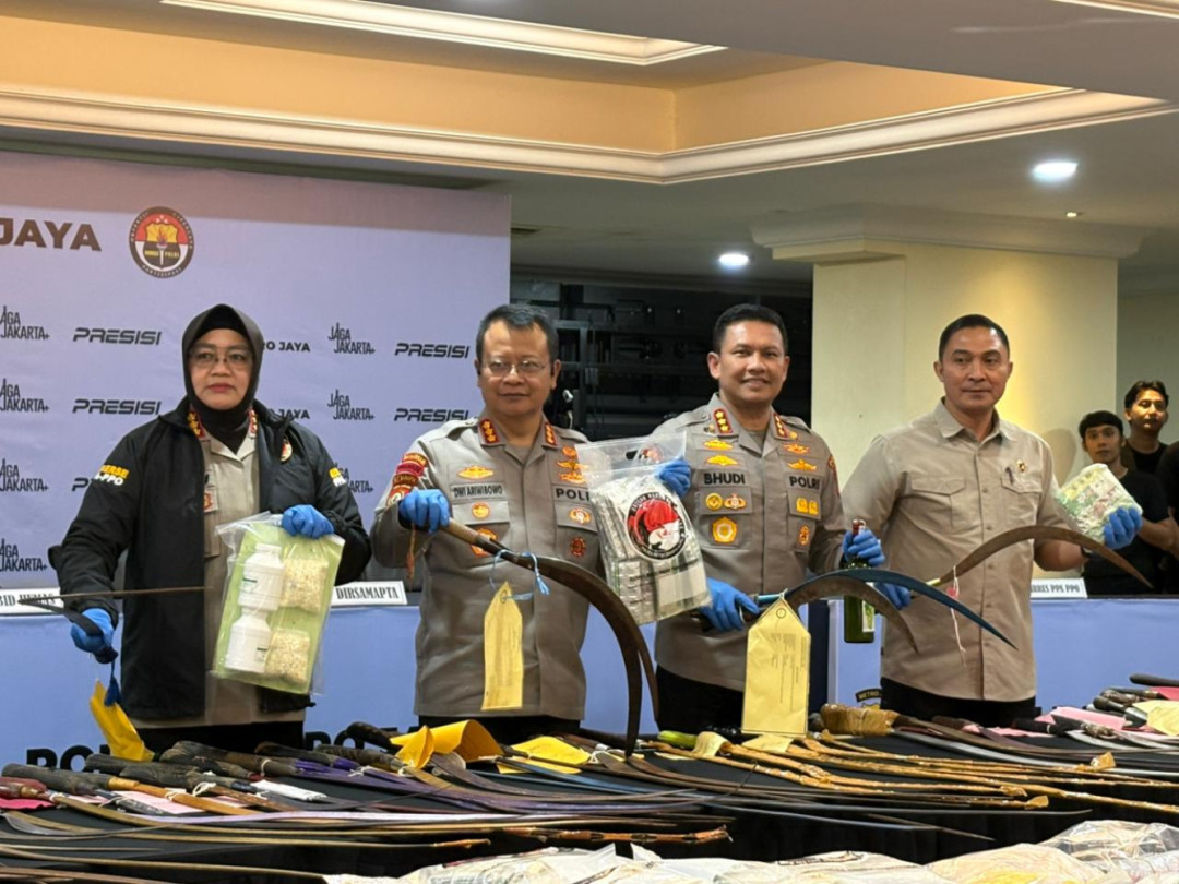 Polda Metro Jaya Tangani 1.160 Kasus dalam Operasi Pekat Jaya 2026