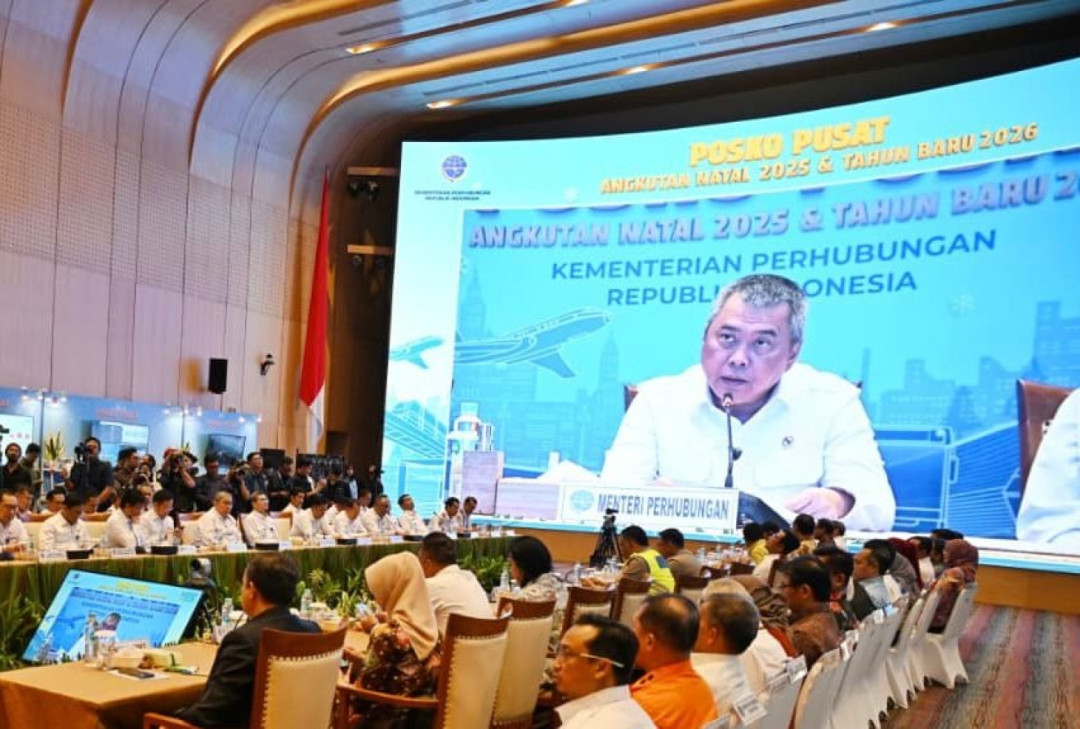 Nataru 2026: Menhub Siagakan Posko Kendali Pusat