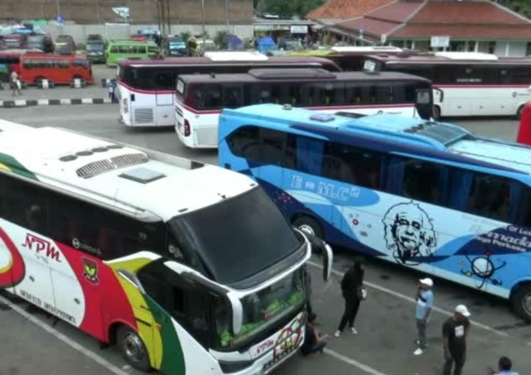 Terminal Pakupatan Serang Siapkan 883 Bus Layani Pemudik