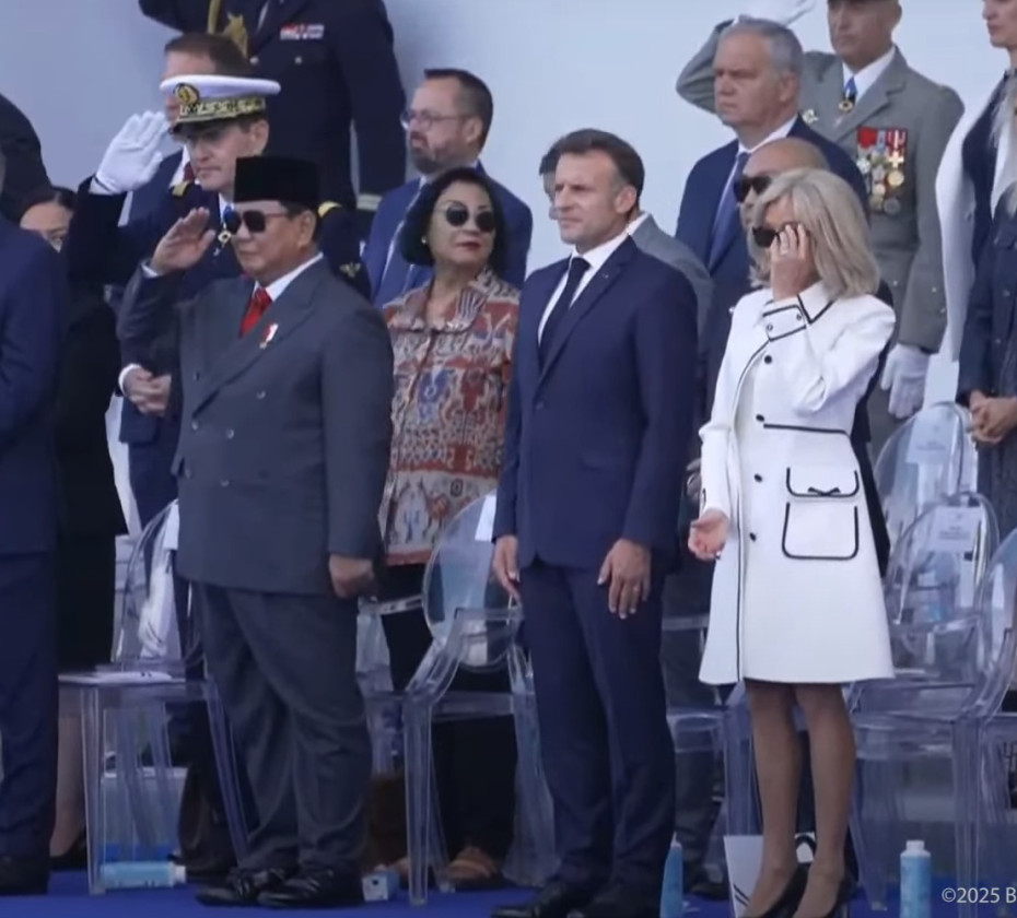Prabowo Hadiri Hari Nasional Prancis, Tunjukkan Soliditas Hubungan Bilateral