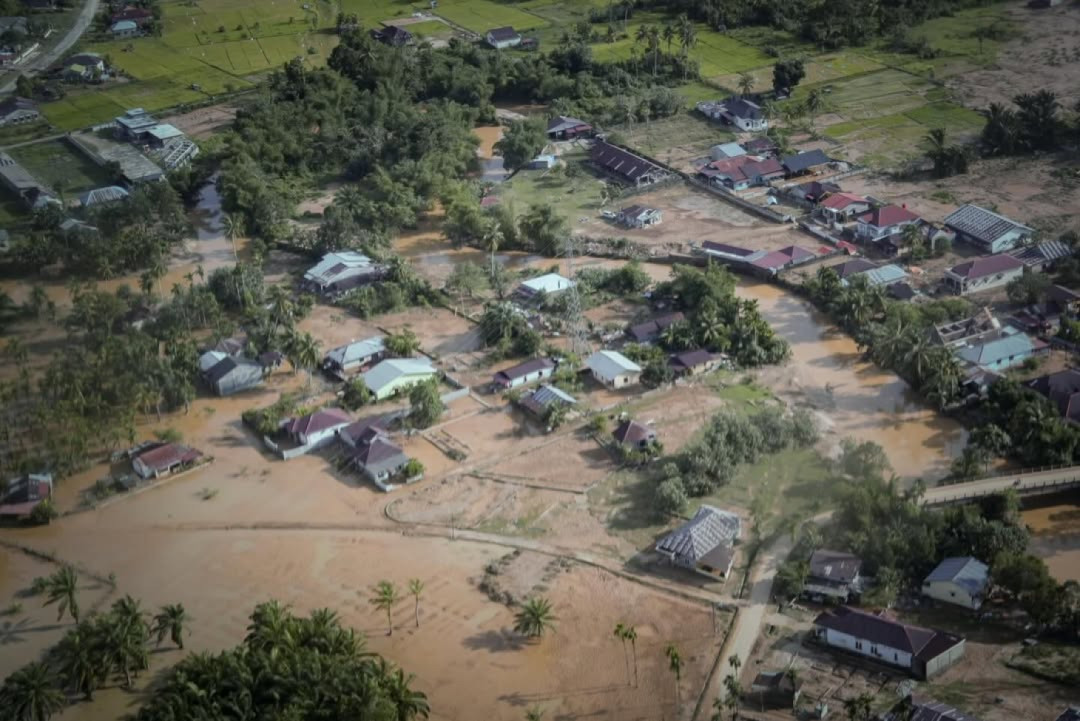 Korban Banjir Sumatera Meningkat Jadi 1.068 Jiwa