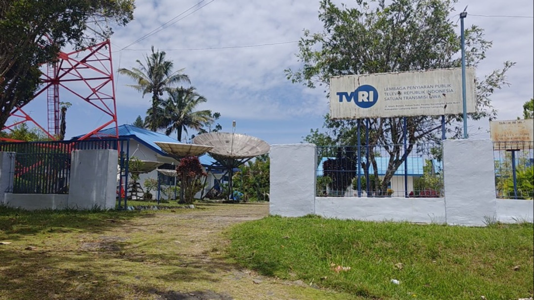 Stasiun Transmisi TVRI Liwa Desak PDAM Limau Kunci Segera Perbaiki Pipa Rusak