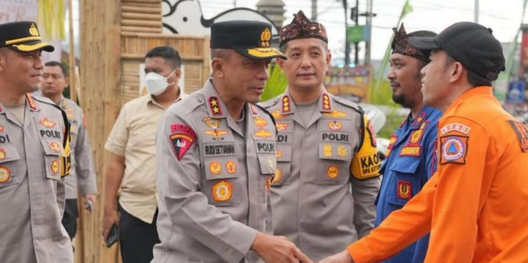 Kapolda Jabar Tinjau Pos Terpadu Nagreg, Pastikan Pengamanan Mudik Berjalan Optimal