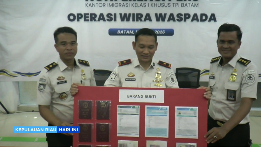 Langgar Aturan Keimigrasian, Enam WNA di Batam Terancam Sanksi Deportasi dan Penangkalan