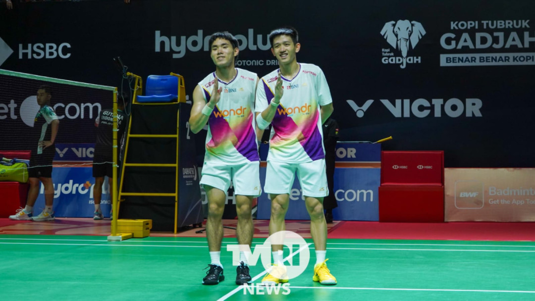 Indonesia Masters 2026: Tak Gentar Hadapi Senior, Raymond/Joaquin Melaju ke Final