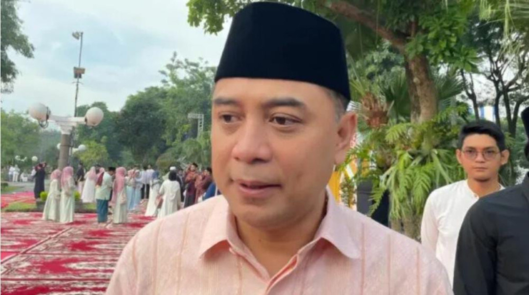 Salat Id di Taman Surya Surabaya, Wali Kota Tekankan Persatuan dan Kebersamaan