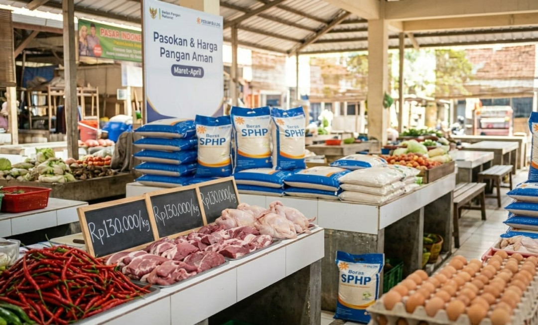 Harga Pangan Mulai Stabil Jelang Idulfitri