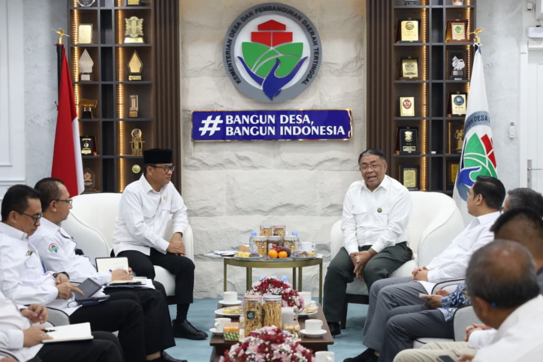 BAZNAS Gandeng Kemendes PDT Perkuat Ekonomi Desa Lewat Zakat