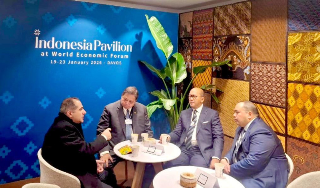 Airlangga Bidik Investasi Digital Global di Davos