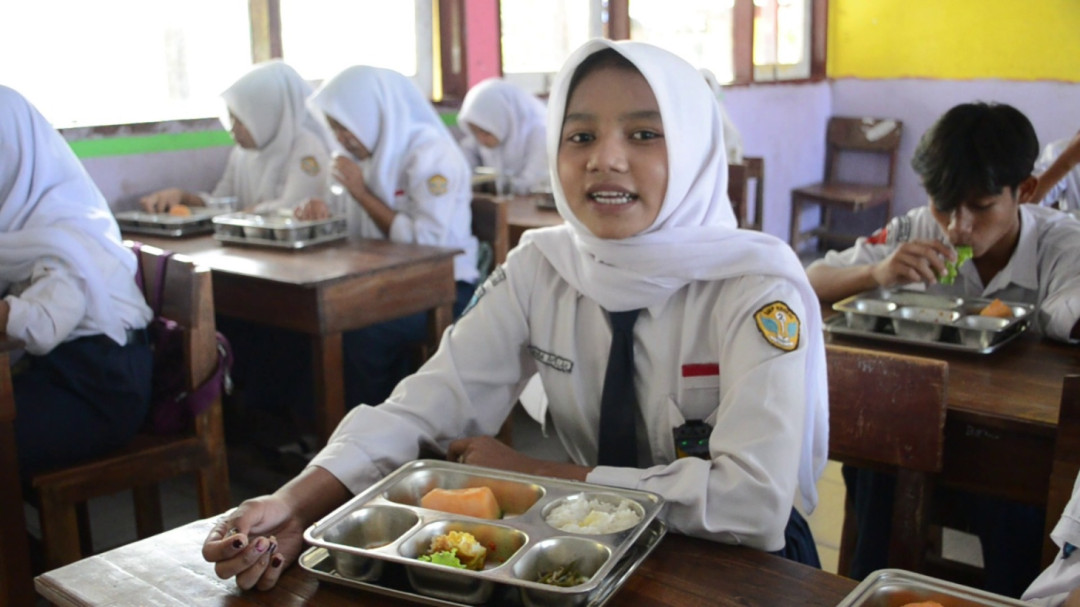 Program Makan Bergizi Gratis di Dompu Tingkatkan Fokus Siswa
