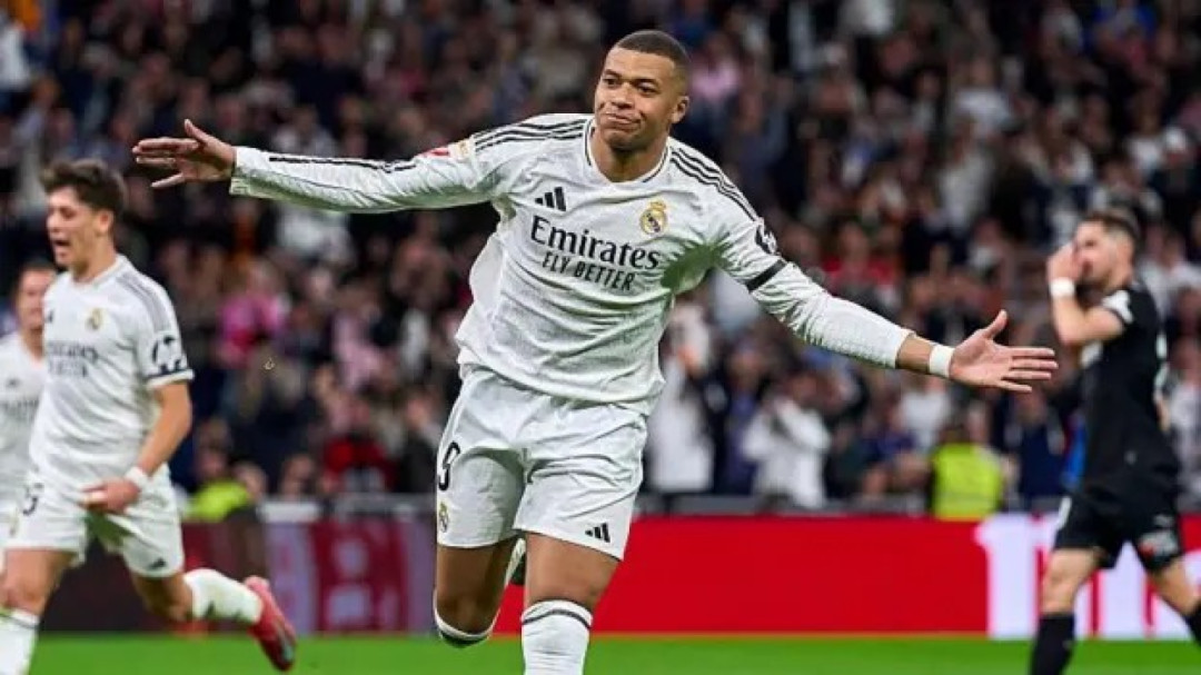 Mbappé Cemerlang, Real Madrid Pertahankan Gelar dengan Kemenangan Dramatis
