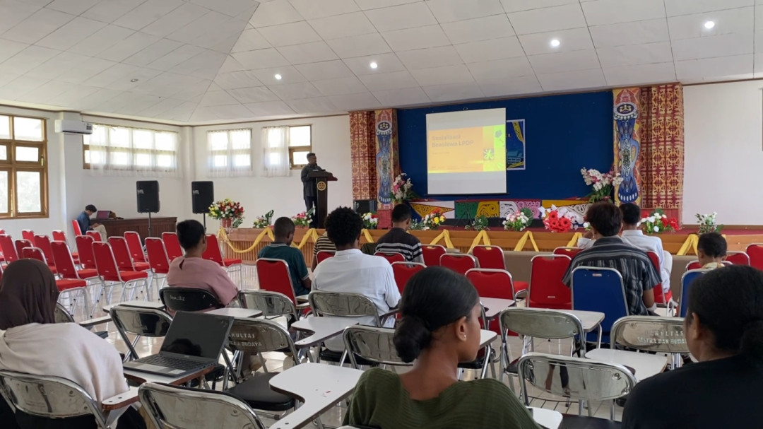 Sosialisasi Beasiswa LPDP 2026 Digelar di Universitas Papua