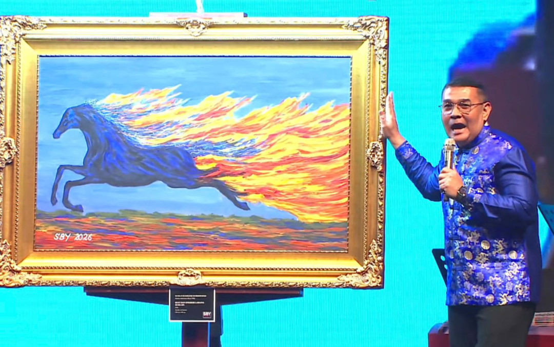 Lukisan “Kuda Api” Milik SBY Terjual Rp6,5 Miliar