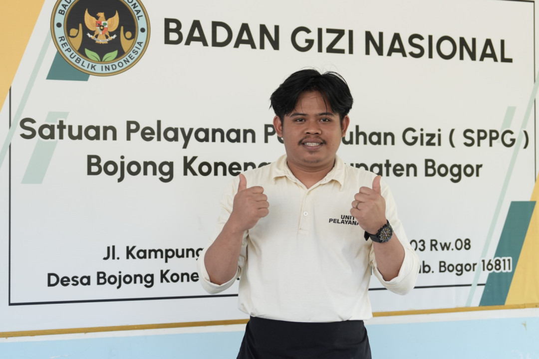 Dari Pengangguran ke Koki MBG, Junaedi Bangkit di Bogor