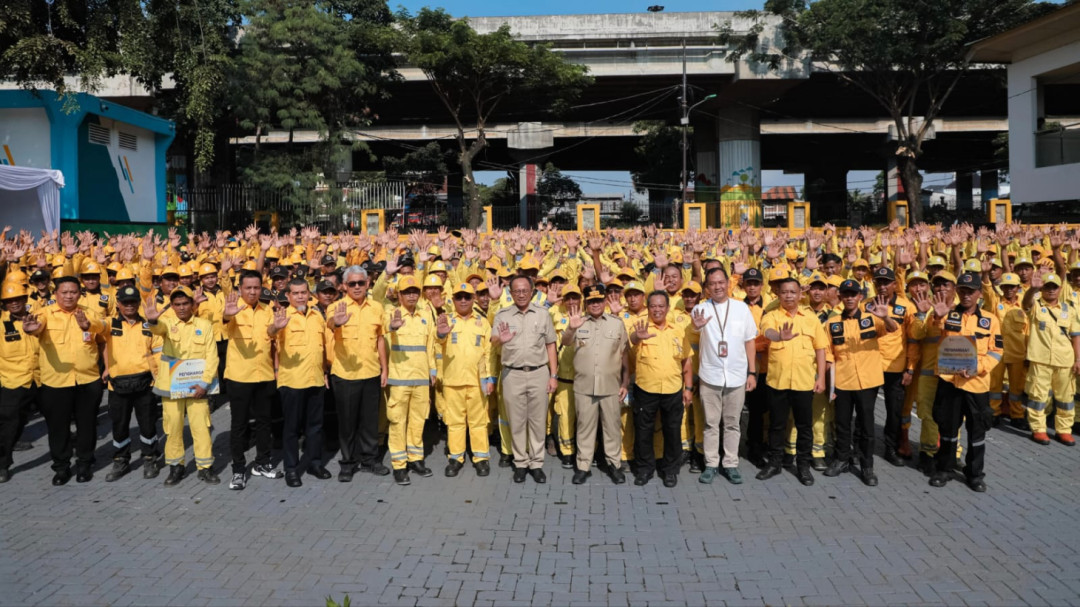 Pramono Minta Pasukan Kuning Proaktif Pantau Infrastruktur Jakarta