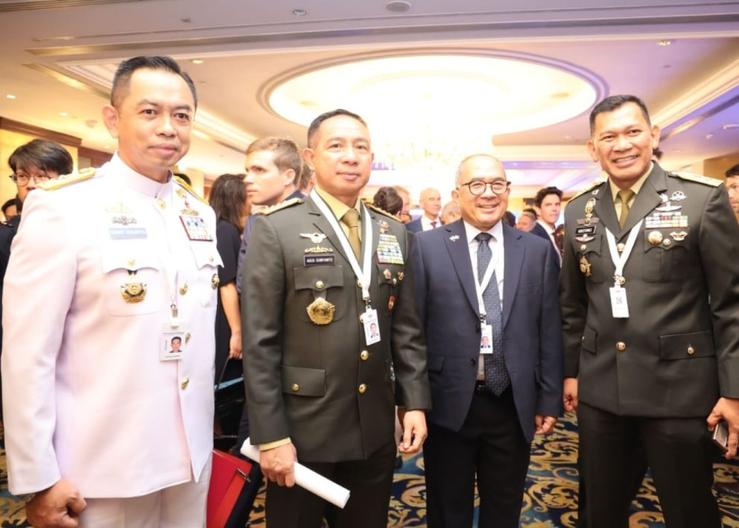 Panglima TNI Hadiri Pembukaan Shangri-La Dialogue 2025 di Singapura 