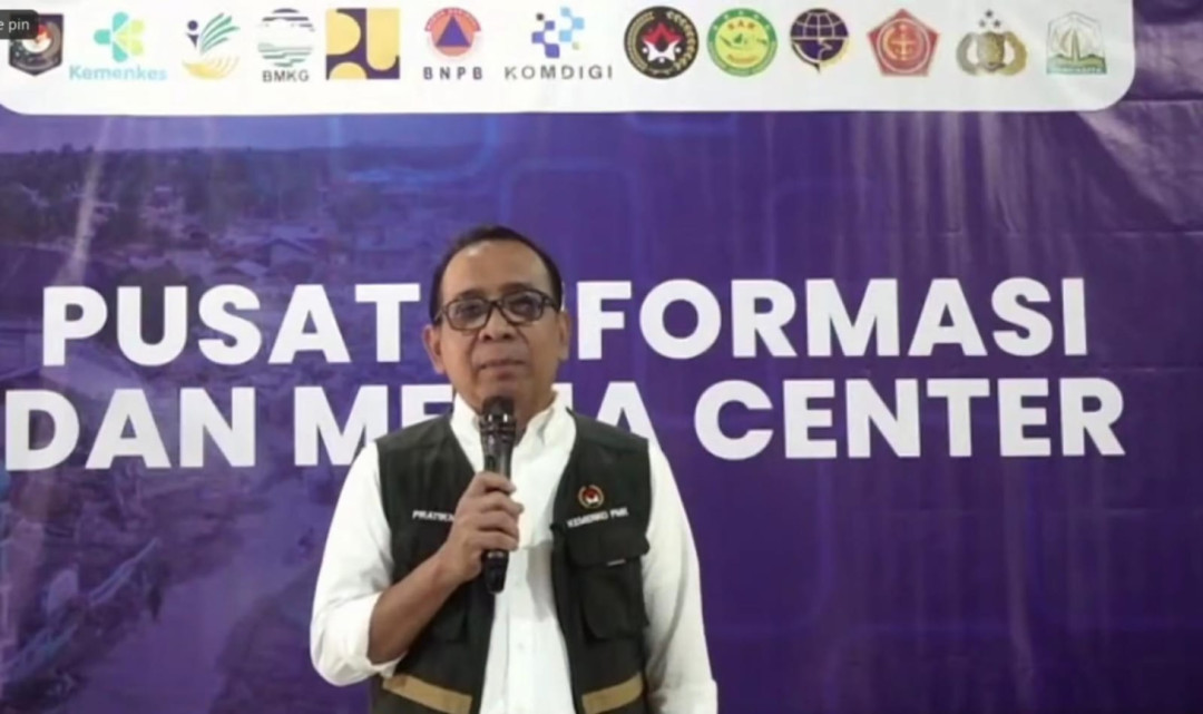 Pemerintah Pastikan Penanganan Bencana di Tiga Provinsi Tetap Berjalan Selama Libur Nataru