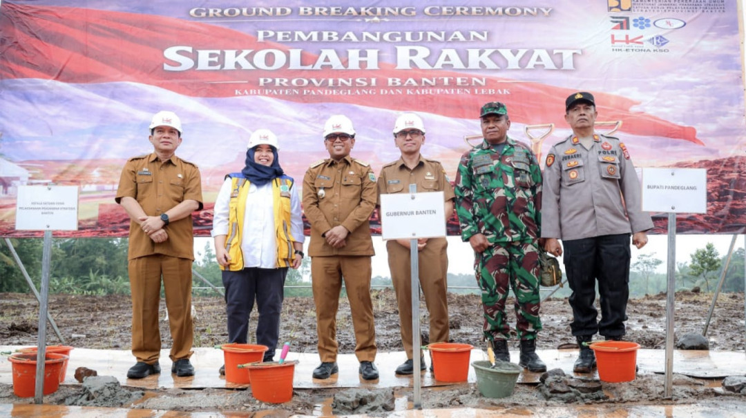 Pemprov Banten Mulai Bangun Sekolah Rakyat di Pandeglang