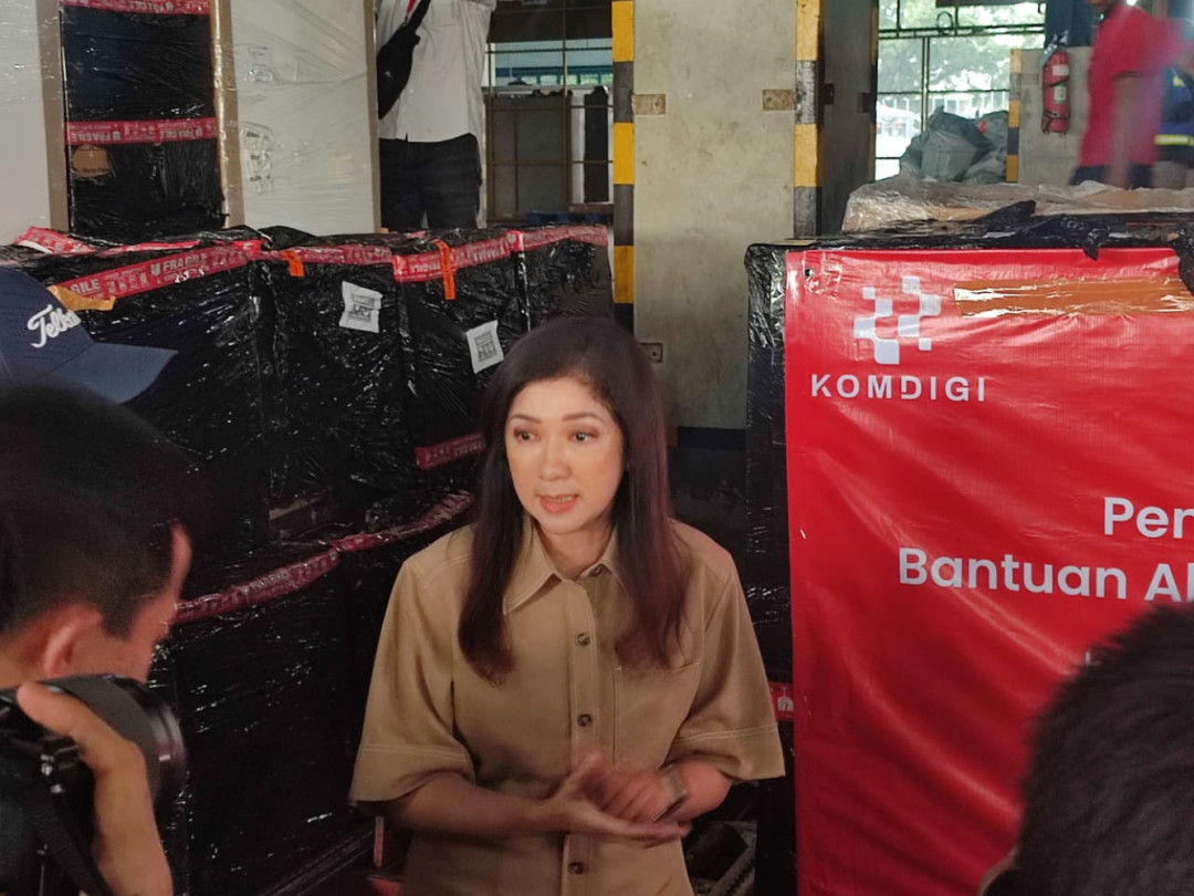 Komdigi: Pemulihan Jaringan Telekomunikasi di Sumatera Tembus 80 Persen