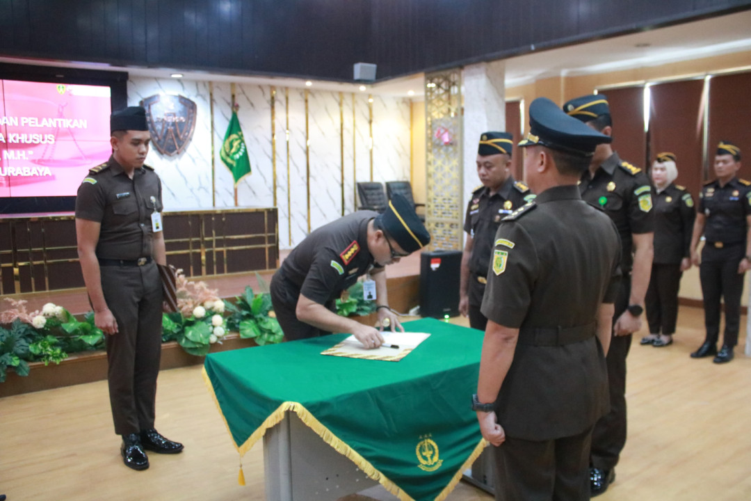 Rotasi Jabatan, Iwan Nuzuardhi Pimpin Pidsus Kejari Surabaya