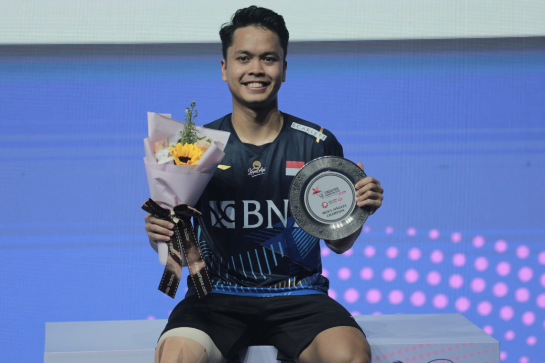 Anthony Ginting Juara Back To Back Singapore Open: Seperti Main di Rumah Sendiri 