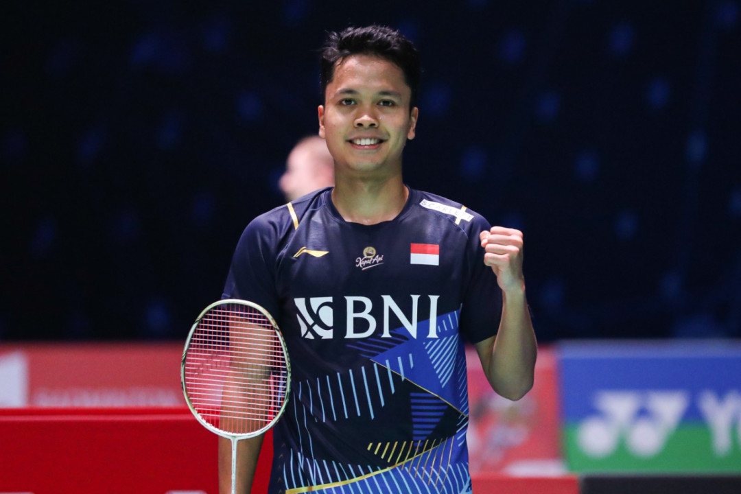 All England 2023, Anthony Sinisuka Ginting Tunjukkan Dominasi dengan Strategi Menyerang