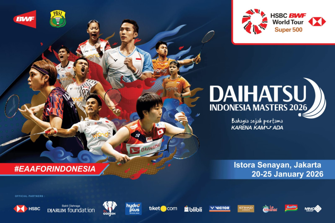 BWF Uji Coba Aturan Time Clock di Indonesia Masters 2026