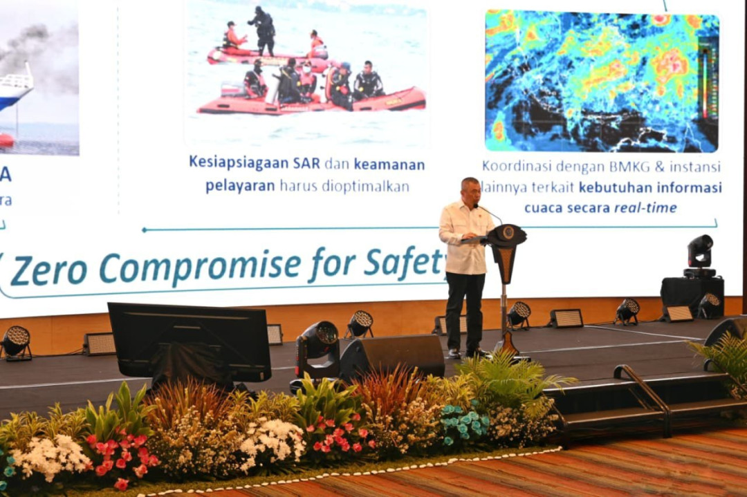 Menhub Dudy: Pelayaran Nataru Wajib Siaga 24 Jam