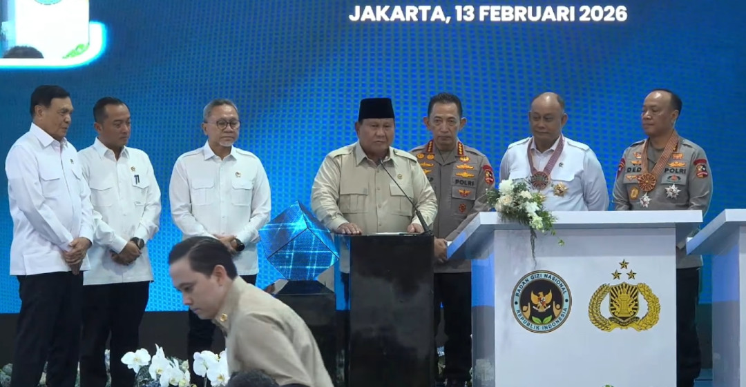 Presiden Prabowo Resmikan 1.072 SPPG dan 18 Gudang Ketahanan Pangan Milik Polri