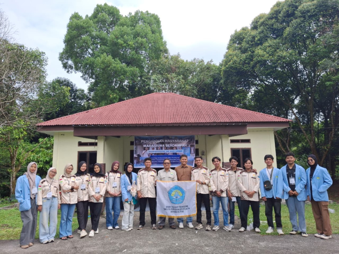 Mahasiswa UNRI Dorong Ekonomi Biru Pascabencana di Agam