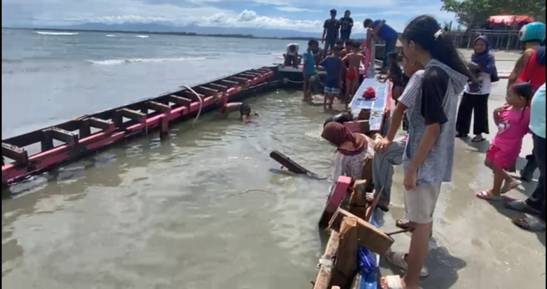 Polisi Tetapkan Nahkoda Kapal Karam di Pulau Tikus sebagai Tersangka