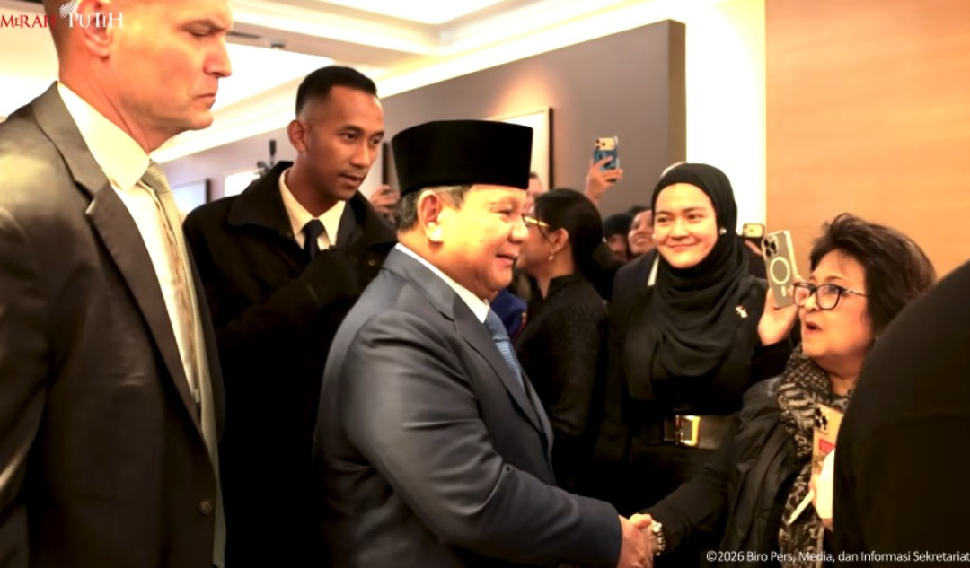 Presiden Prabowo Sapa Diaspora di Washington DC