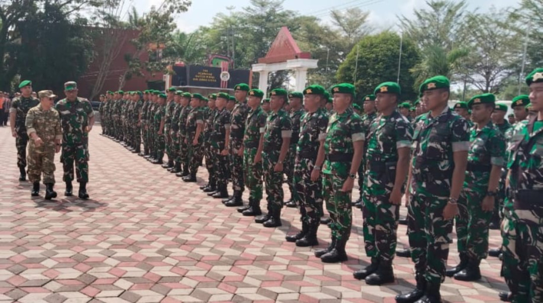 TNI Perkuat Wilayah Perbatasan, 448 Personel Yonif TP 846 Tiba di Muratara