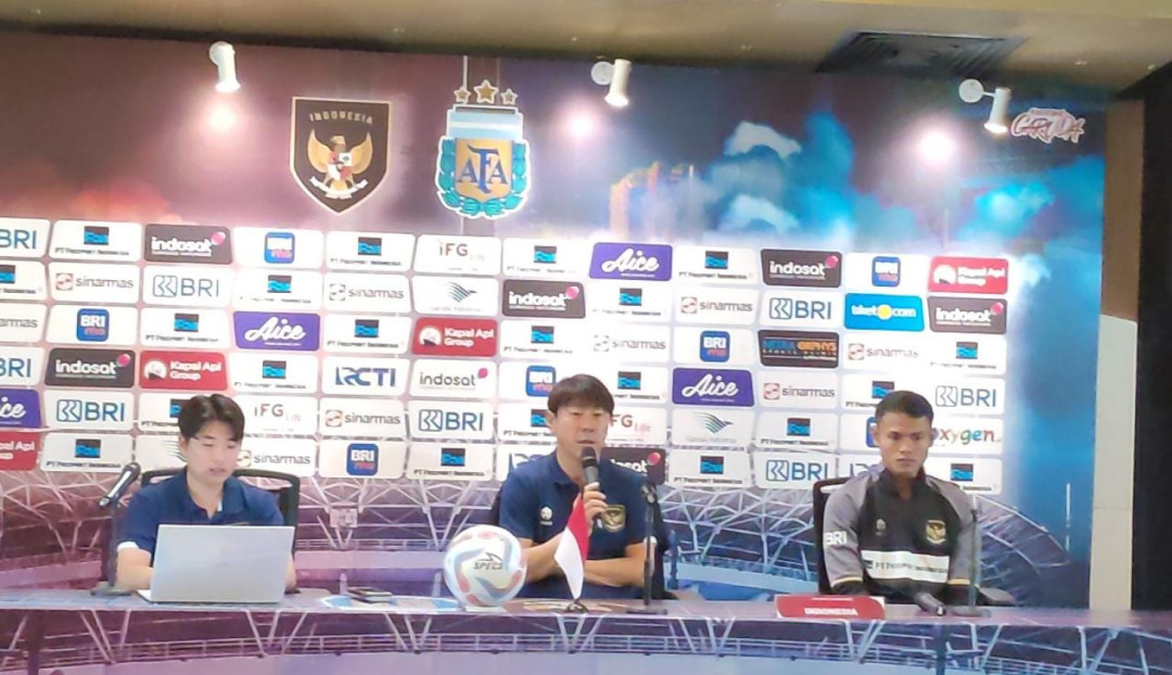 Shin Tae-yong Tak Masalah Argentina Turunkan Lapis 2 